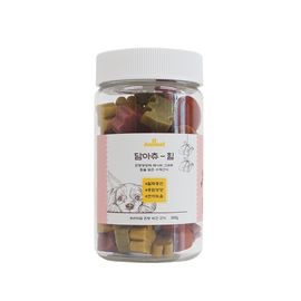 [IF-ANIMAL] Damdam Chew - Strength 150g, Nutritional Supplement For Pet, Replenishing Vtality, Increasing Immunity, Vegetables Herbal Medicine, No Artificial Coloring Meat Added - Made in Korea
